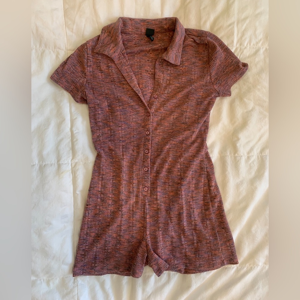 Wild Fable Multi-Colored Romper Size Medium